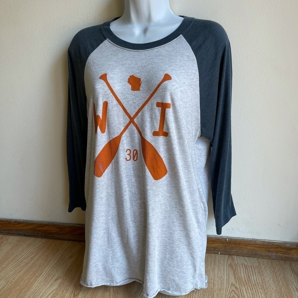 Wisconsin 3/4 Sleeve Shirt